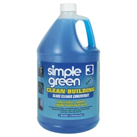 11301 Simple Green Glass Cleaner, Non-Foaming, 1 gal, Bottle