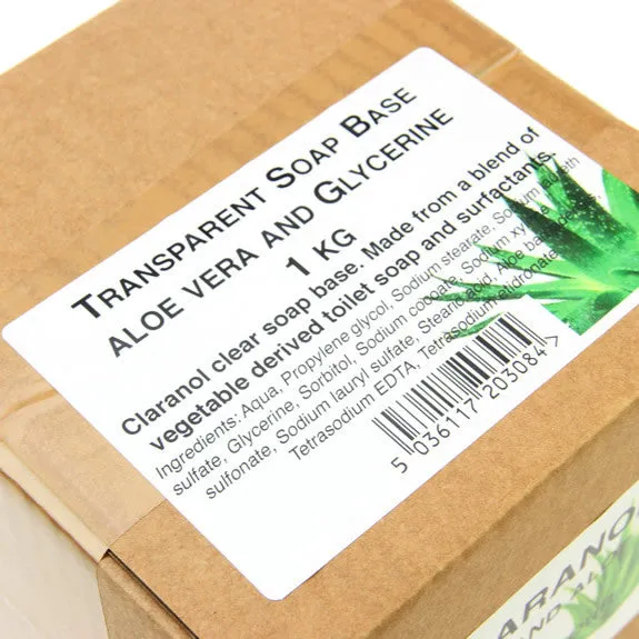 1kg - Aloe Vera and Glycerine Soap CH