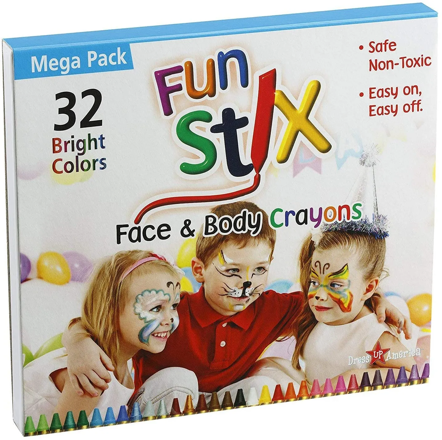 32 Face Paint Crayon Set