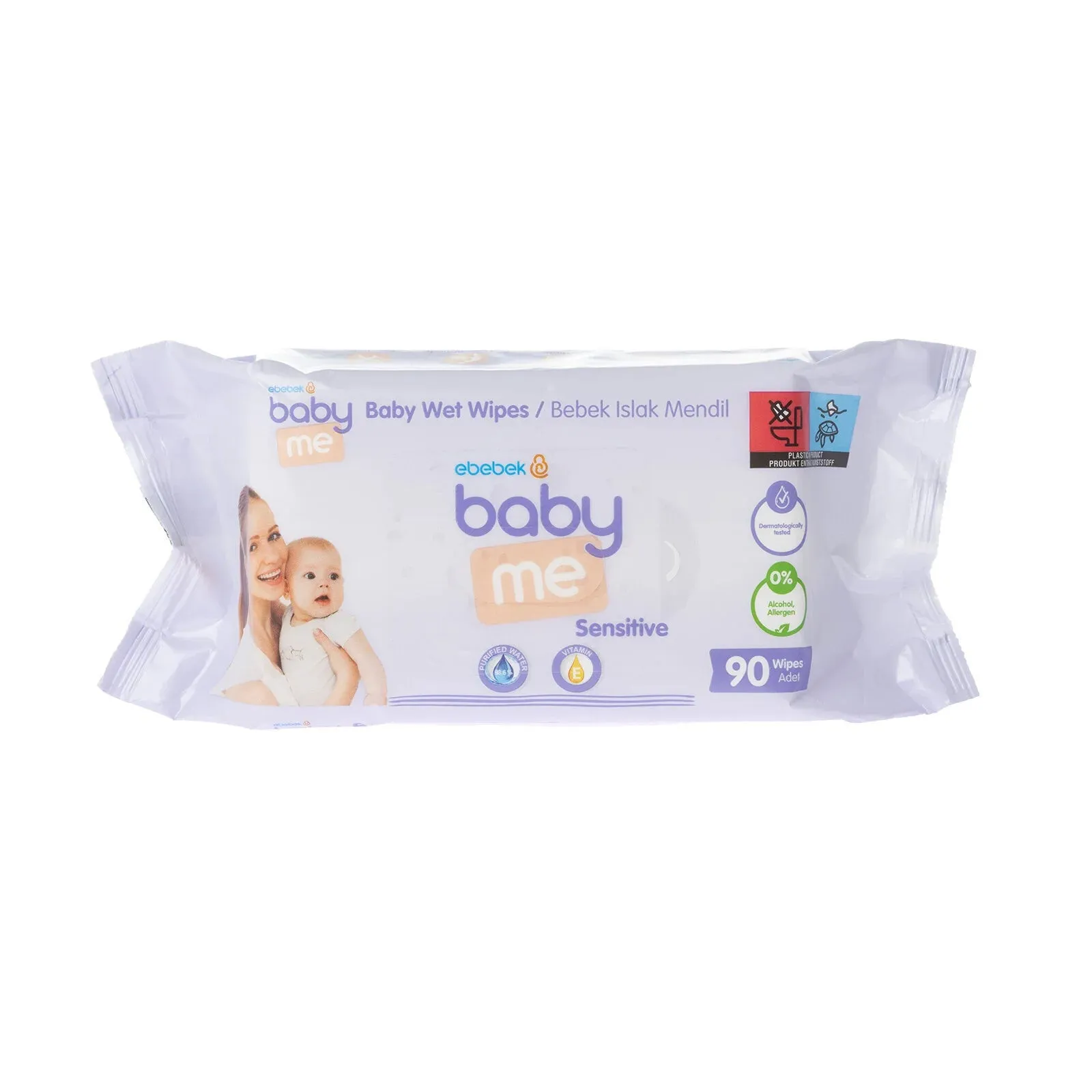 baby me Sensitive Wipes 3x90s