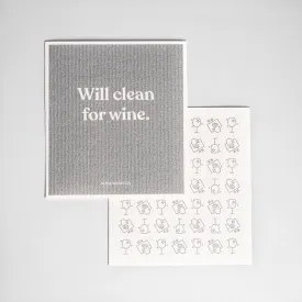 Biodegradable Dish Cloths – Grey Set