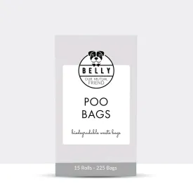 Biodegradable Poo Bags - 15 Rolls - 225 bags