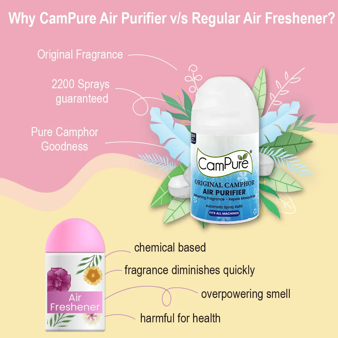 CamPure Automatic Air Freshener Refill - Original Camphor