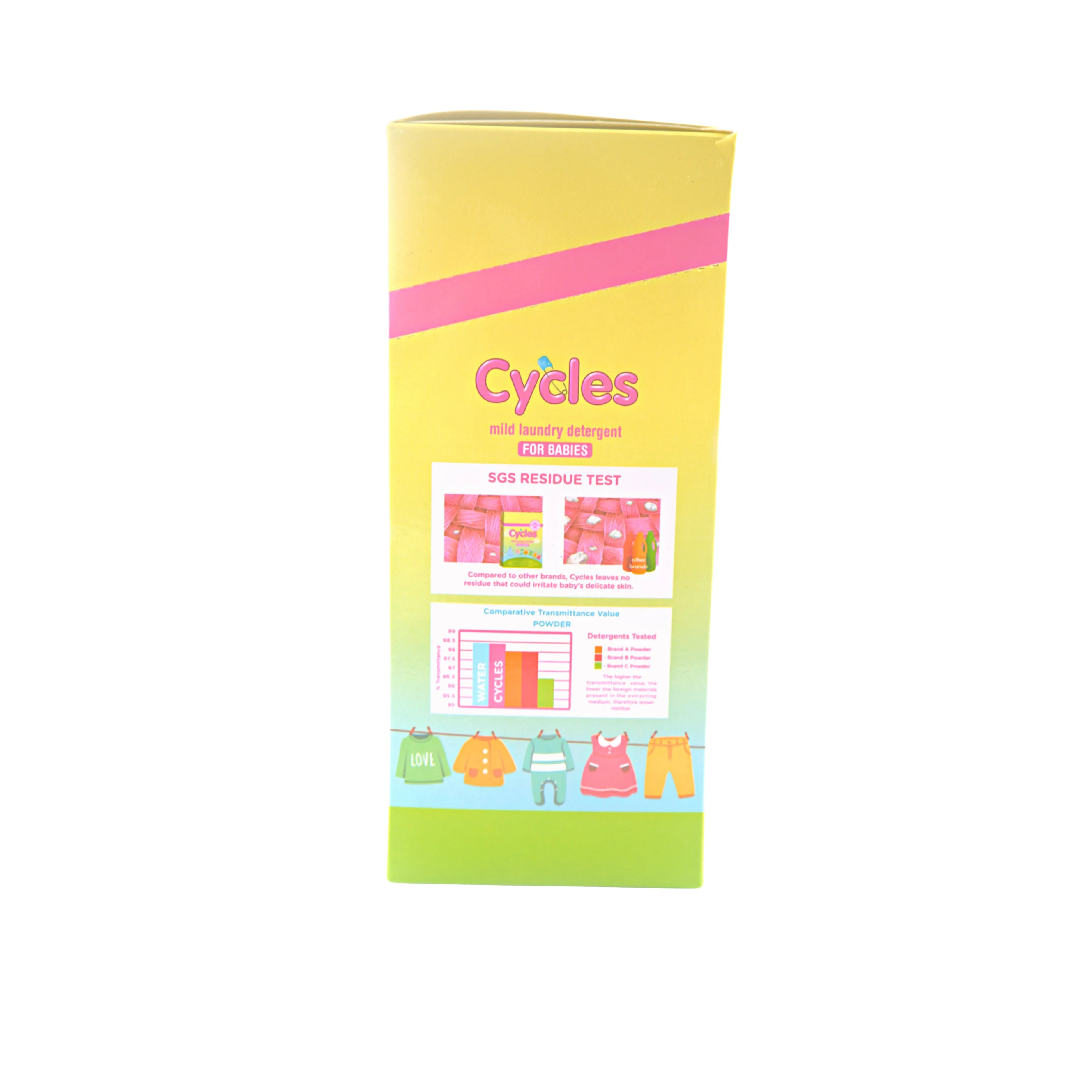 Cycles Mild Laundry Powder Detergent