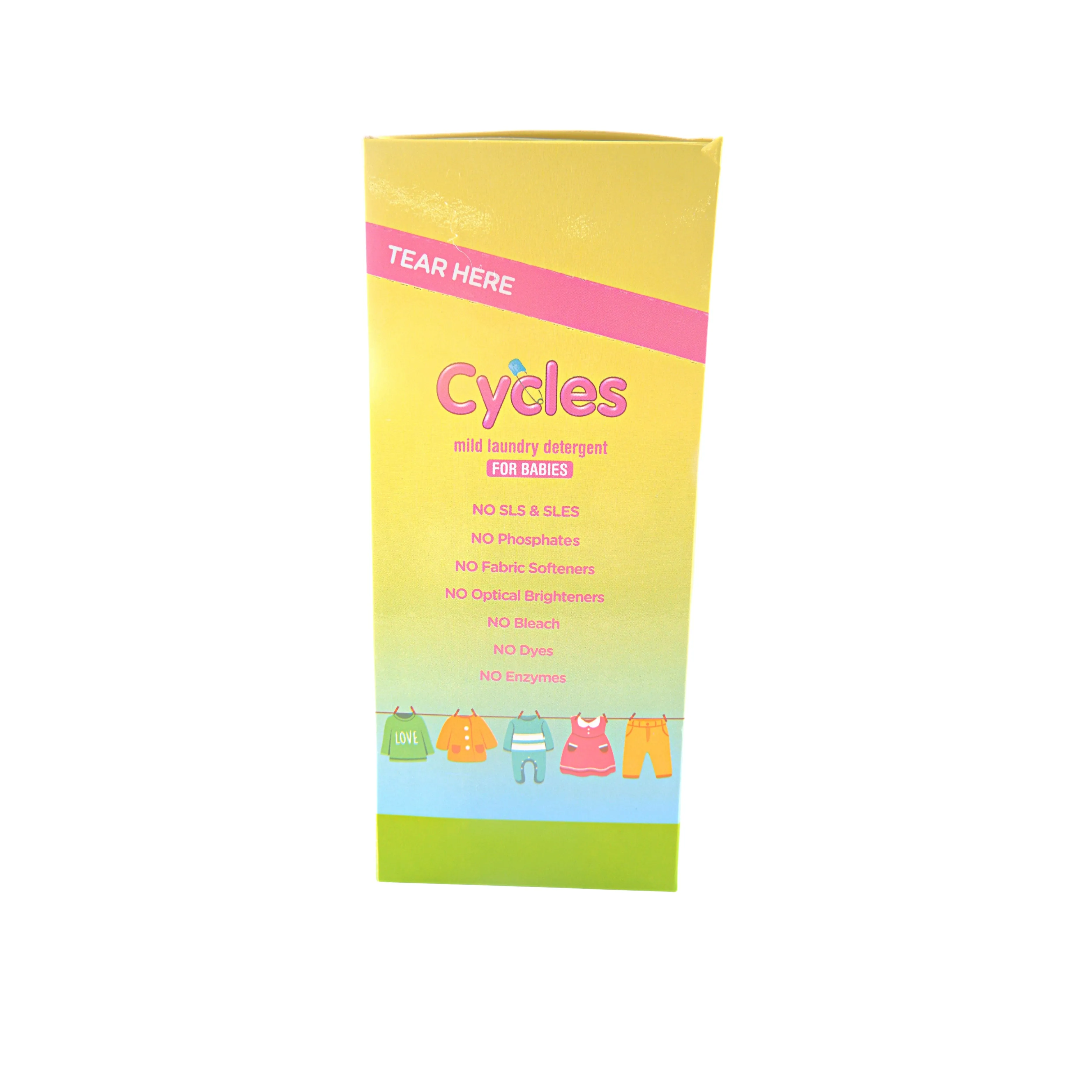 Cycles Mild Laundry Powder Detergent