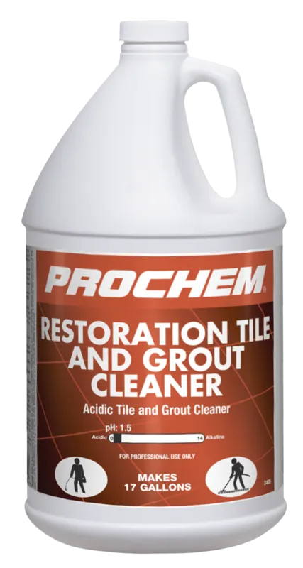 D405 Prochem Restoration Acid Tile & Grout Cleaner Prochem - 1 Gallon