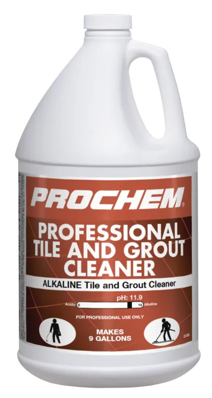 D456 Prochem Professional Alkaline Tile & Grout Cleaner - 1 Gallon