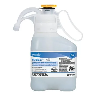 Diversey PERdiem Concentrated General Cleaner W/ Hydrogen Peroxide, 47.34oz, Bottle, 95019481