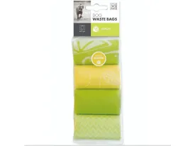 Dog Waste Bags LEMON Yellow & Green