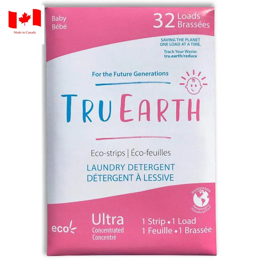 Eco-Strips Laundry Detergent, Baby