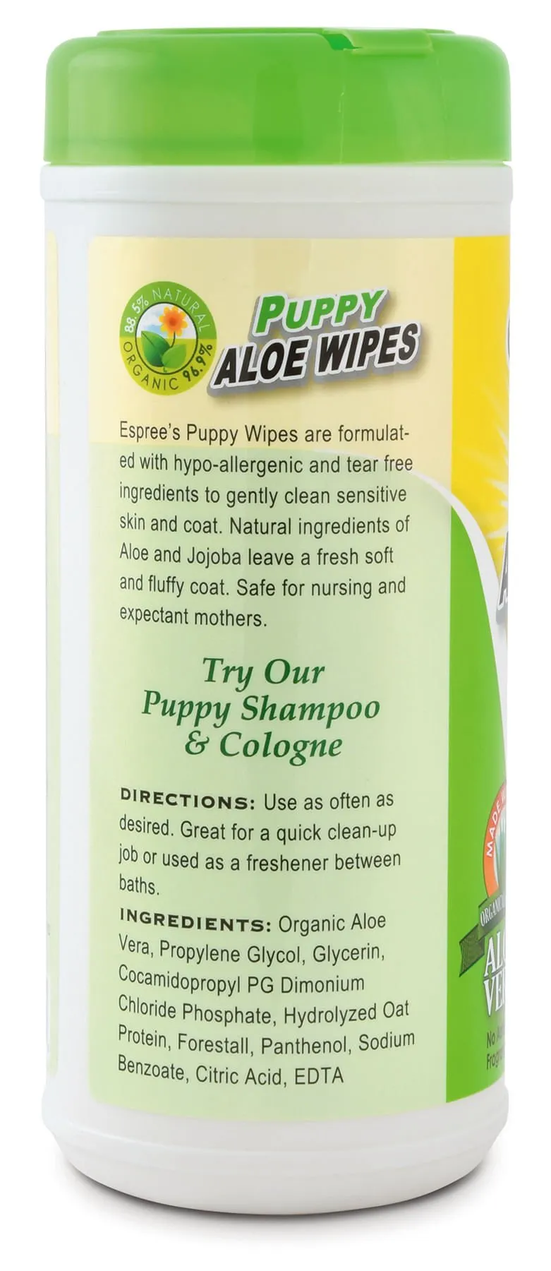 Espree Puppy Wipes