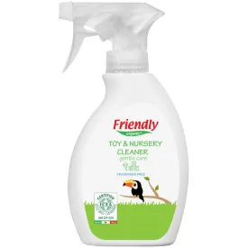 Friendly Organic 250ml Fragrance Free Toy & Nursery Cleaner, Clear