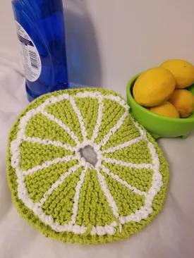 Fruit Slice Kitchen Cloths - Lime Slice