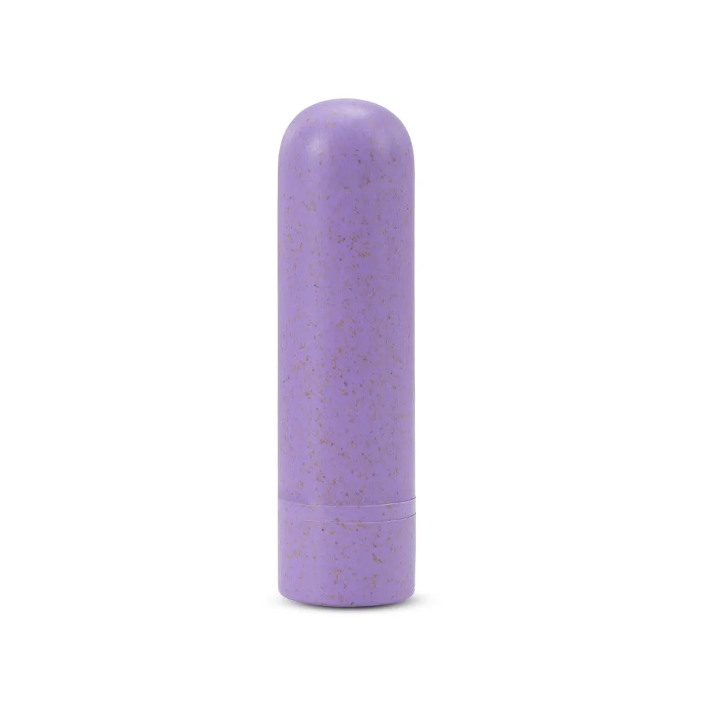 Gaia By Blush® | Eco Rechargeable: Plant-Based 3" Smooth Multispeed Bullet Vibrator in Lilac - Made from Sustainable BioFeel™