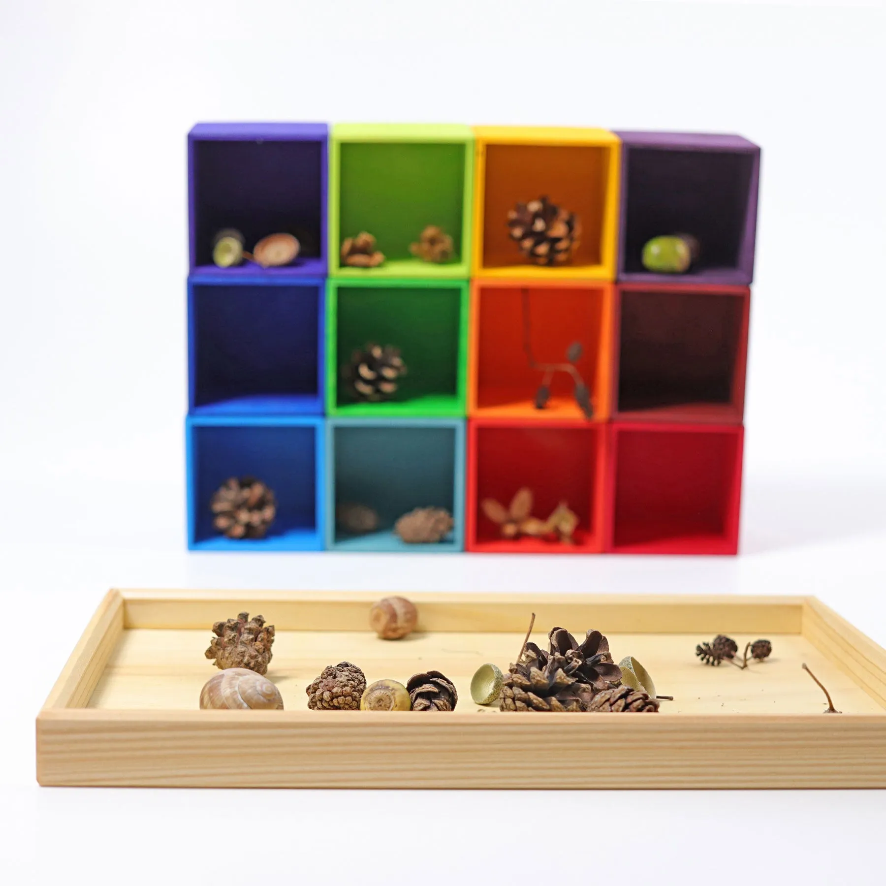 Grimm's Wooden 12-Piece Sorting Helper