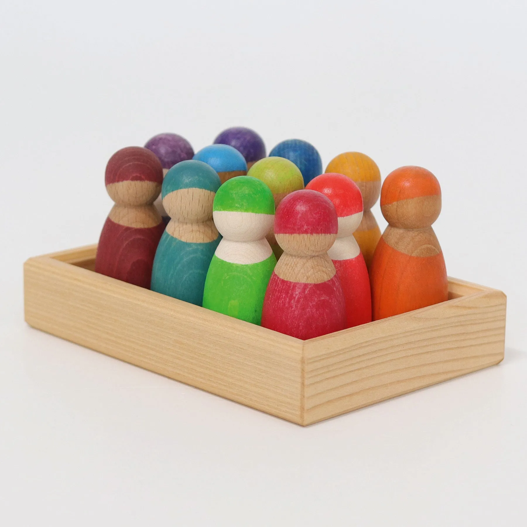 Grimm's Wooden Rainbow Friends