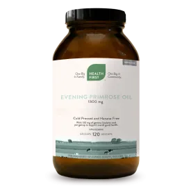 Health First Evening Primrose Oil 120s