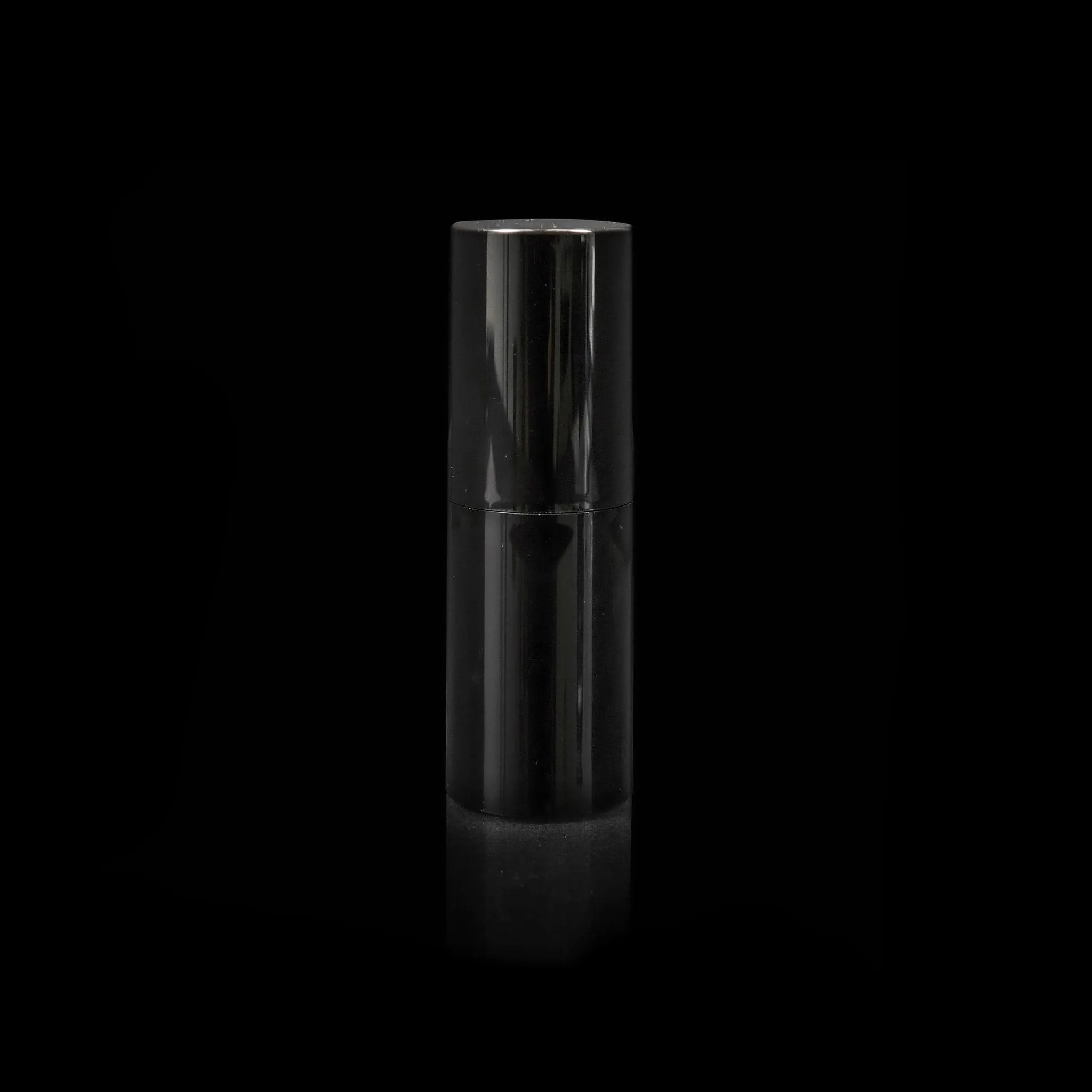 Impact 15 ML PCR Black PP Airless Bottle with Mono-Material Pump