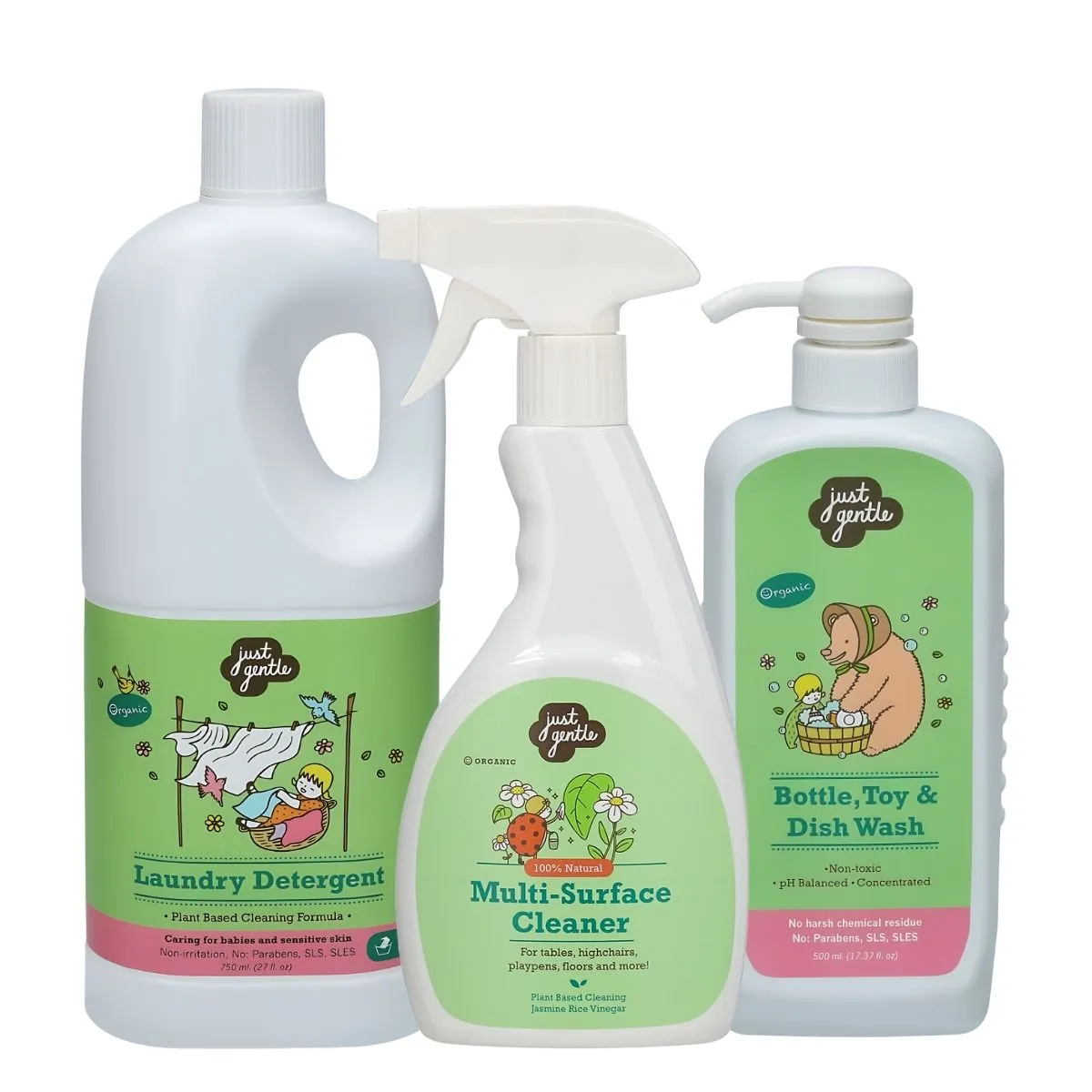 Just Gentle Natural Avengers - Cleaner Crew  - Saver Bundle