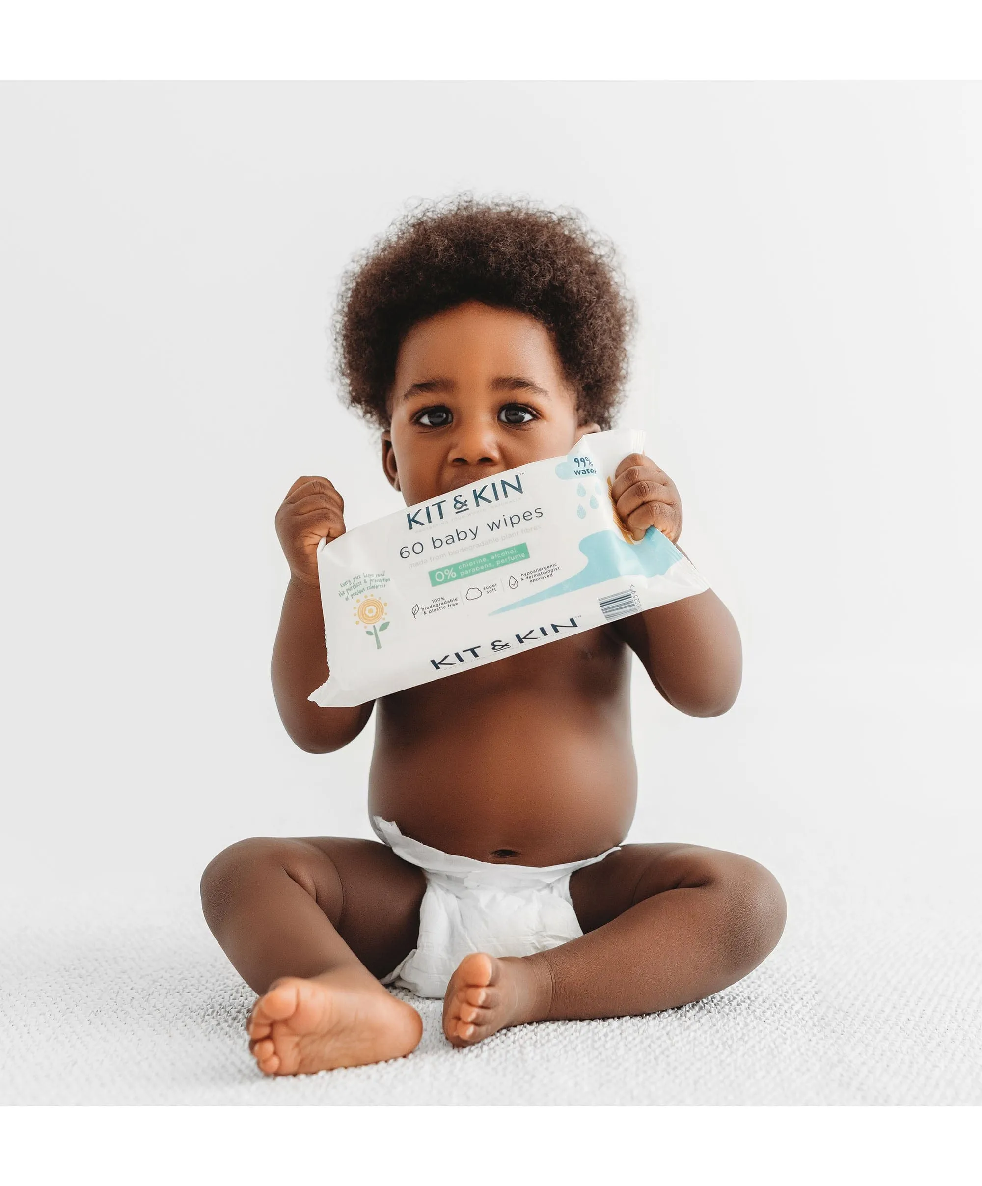 Kit & Kin Biodegradable Baby Wipes