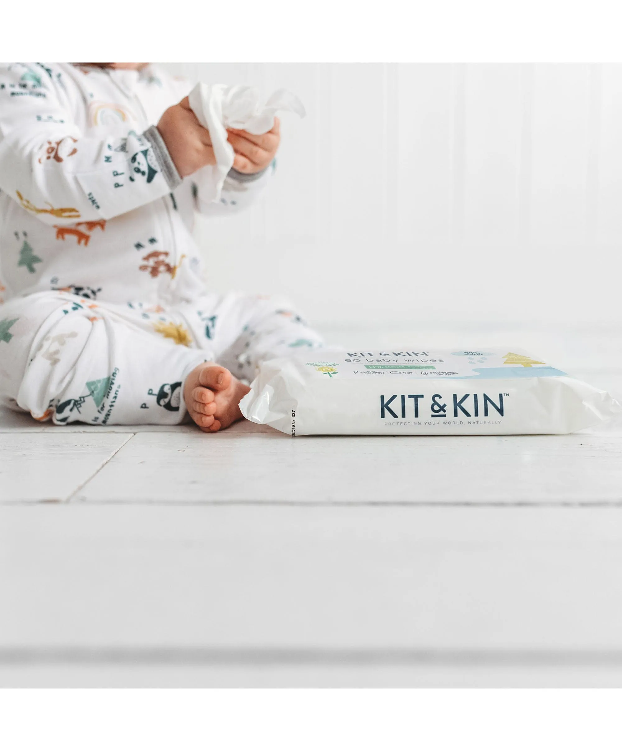 Kit & Kin Biodegradable Baby Wipes