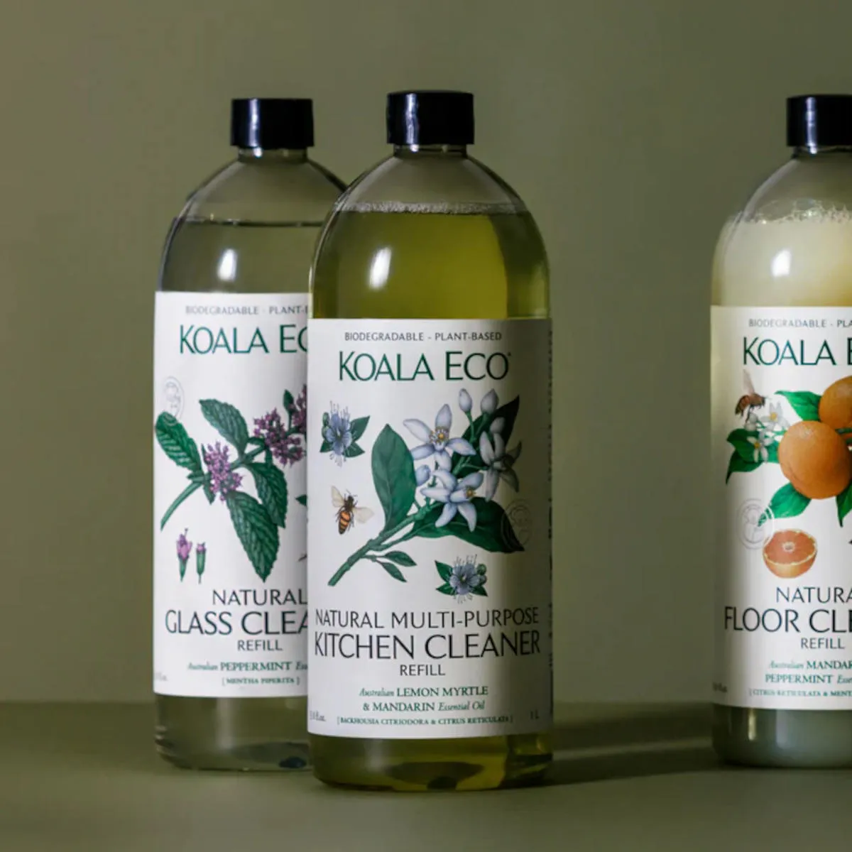 Koala Eco Kitchen Cleaner Refill Lemon Myrtle & Mandarin 1L