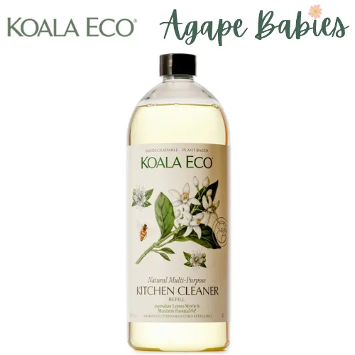 Koala Eco Natural Multi-Purpose Kitchen Cleaner Lemon Myrtle & Mandarin Essential Oil - 1L Refill