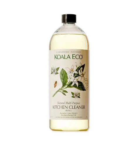 Koala Eco Natural Multi-Purpose Kitchen Cleaner Lemon Myrtle & Mandarin Essential Oil - 1L Refill