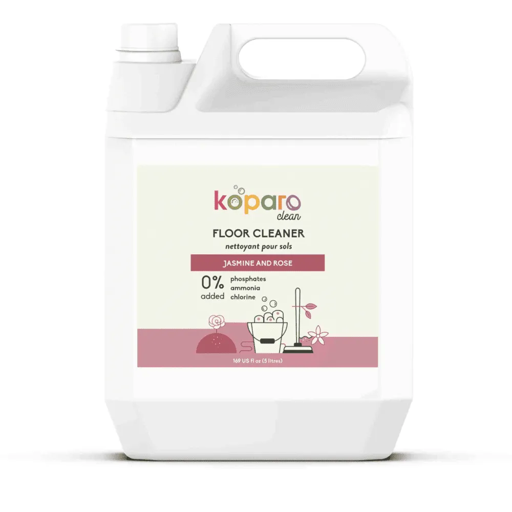 Koparo Floor Cleaner Infused with Teatree Oil Jasmine and Rose Fragrance (Pet Safe)