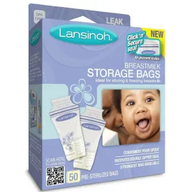 Lansinoh 20450 Breast Milk Storage Bags 50 Count