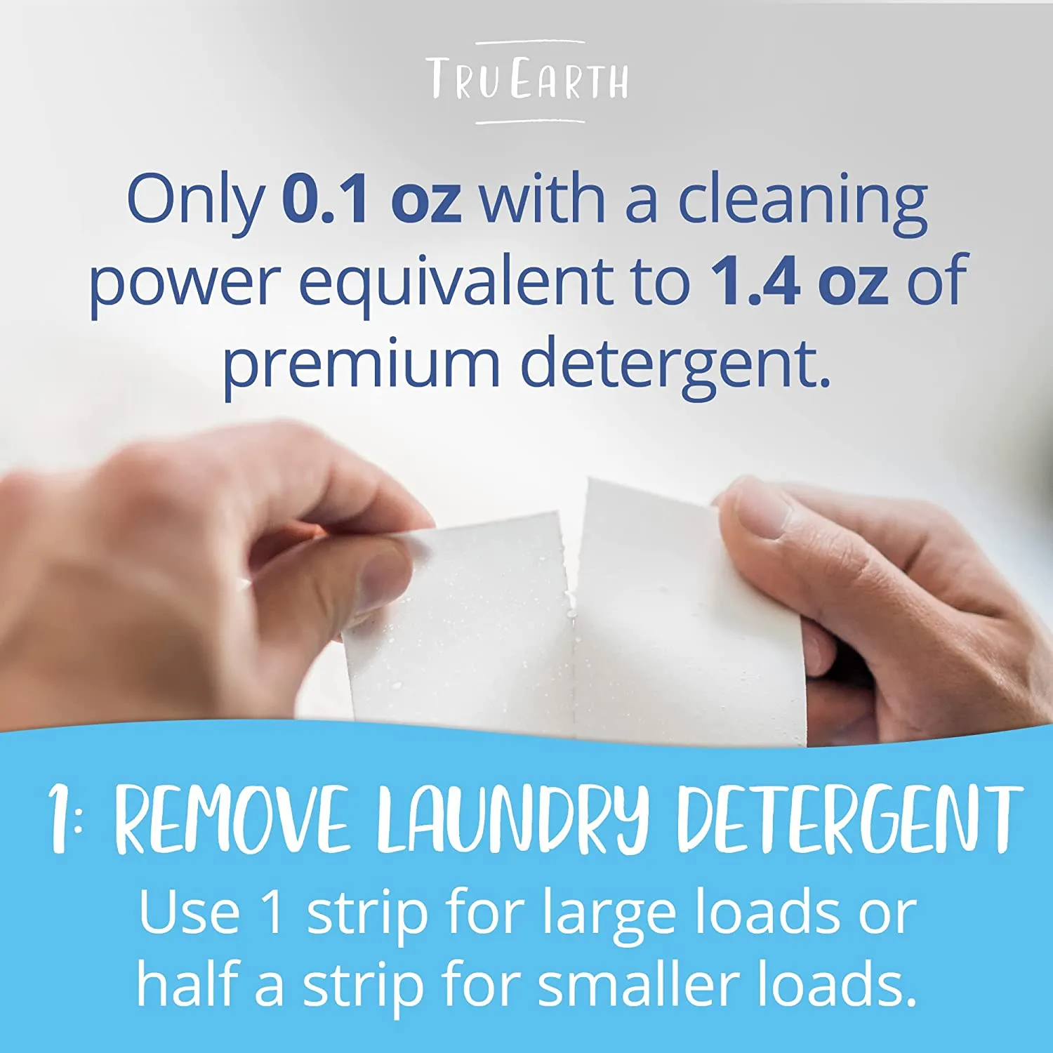 Laundry Detergent Sheets Eco-friendly, Biodegradable, Zero Waste, Cruelty-Free Eco-Strips for Sensitive Skin