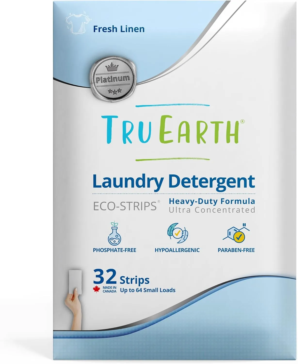 Laundry Detergent Sheets, Fragrance Free for Sensitive Skin 384 Sheets