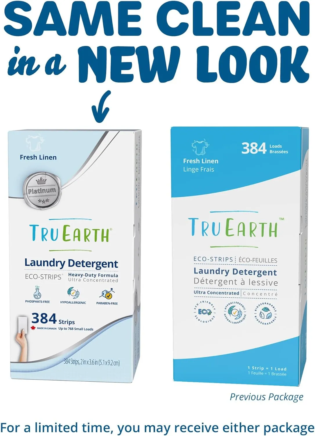 Laundry Detergent Sheets, Fragrance Free for Sensitive Skin 384 Sheets