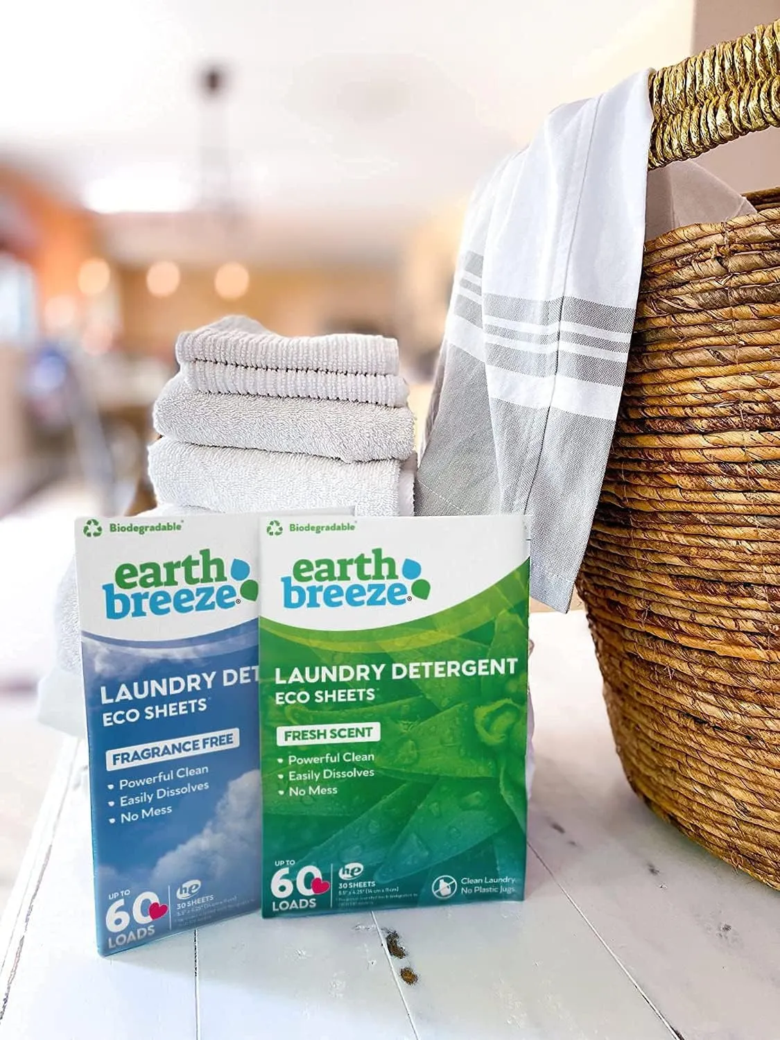 Laundry Detergent Sheets - Fresh Scent - Liquidless Technology