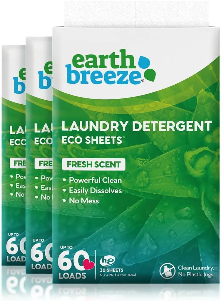 Laundry Detergent Sheets - Fresh Scent - Liquidless Technology