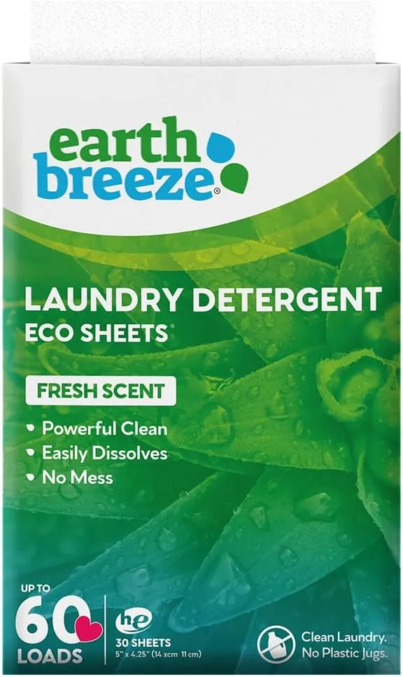 Laundry Detergent Sheets - Fresh Scent - Liquidless Technology