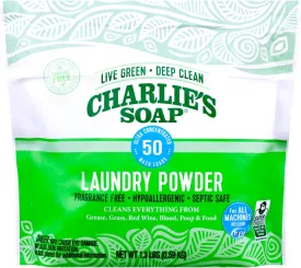 Laundry Powder, Hypoallergenic Deep Cleaning Washing Powder Detergent, Eco-Friendly, Safe, and Effective