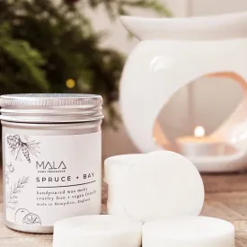 Mala Home Fragrance Luxury Wax Melt Tins - Spruce And Bay Wax Melts