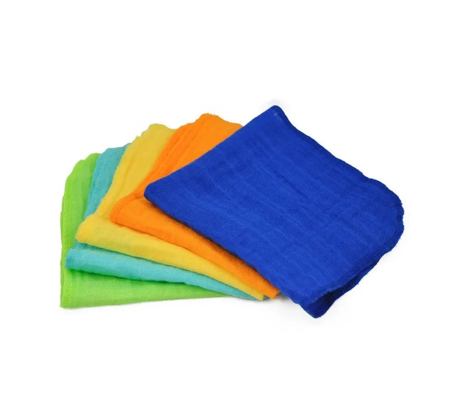 Muslin Face Cloths (Pack of 5)