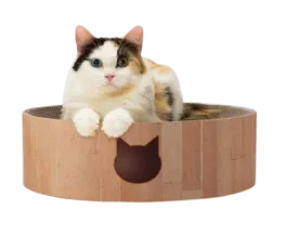 Necoichi Cozy Cat Scratcher Bowl