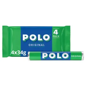 Nestle Polo Original Rolls 4pk 136g