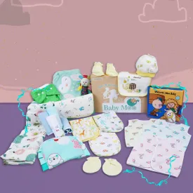 Newborn Essentials Super Combo 21 Pcs Unisex  Multicolour