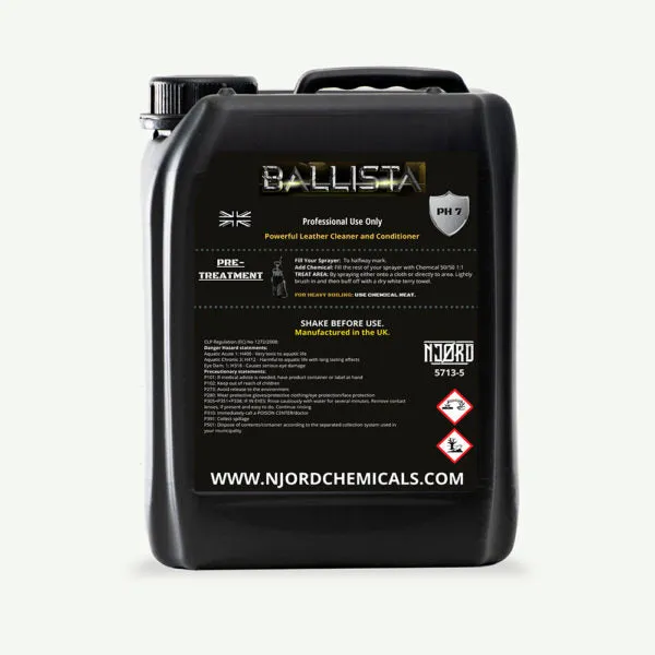 NJORD Ballista Leather Cleaner & Conditioner 5 Ltr