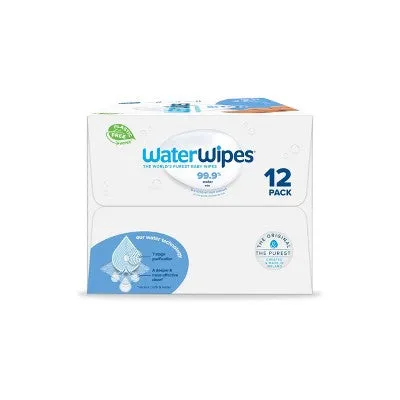 Open Box - WaterWipes Plastic-Free Original Water Baby Wipes - 720ct