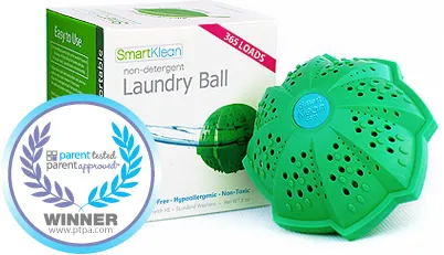 SmartKlean Laundry Ball - Best Detergent for Eczema