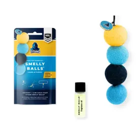 Smelly Balls Gold Coast Titans Inspired Reusable Air Freshener Starter Set - NRL445AP