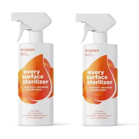 SoPure Every Surface Sterilizer for Everyday Use 1 LITRE (2 PACK)