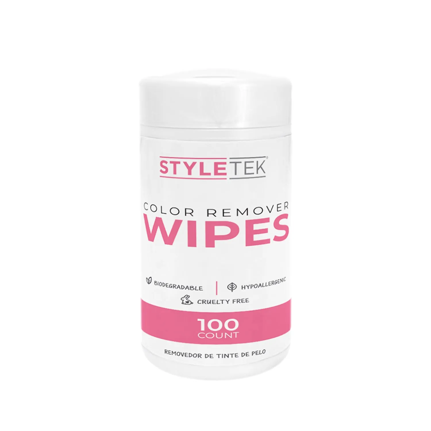 Styletek Color Remover Wipes