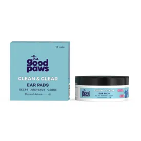 The Good Paws Clean & Clear Ear Pads for Dogs and Cats