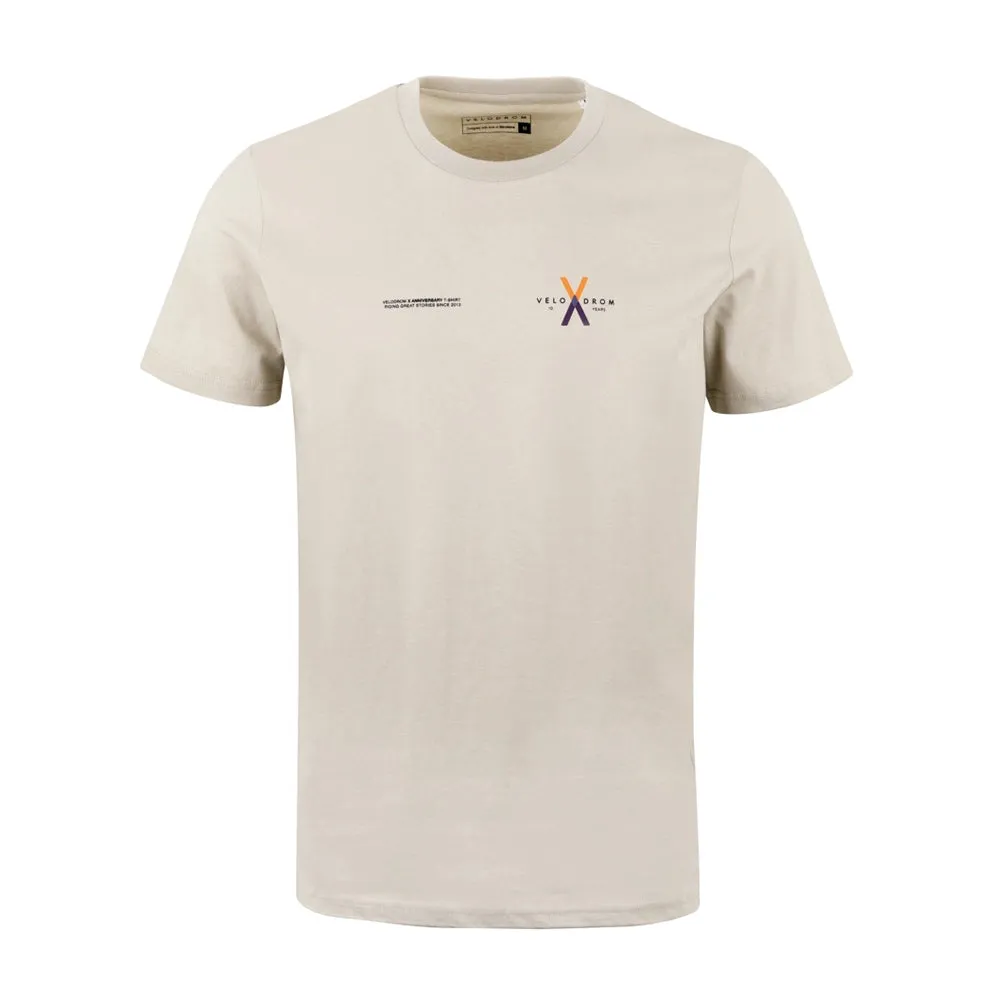 VELODROM VCC 10 Years Tshirt - Beige